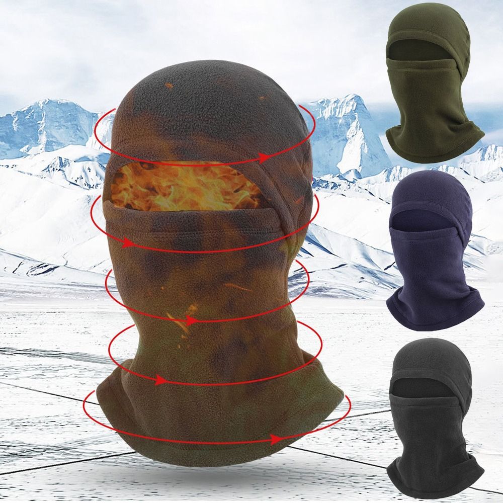 Balaclava Ski Mask - Topi Balaclava Pria dari Polar Fleece,