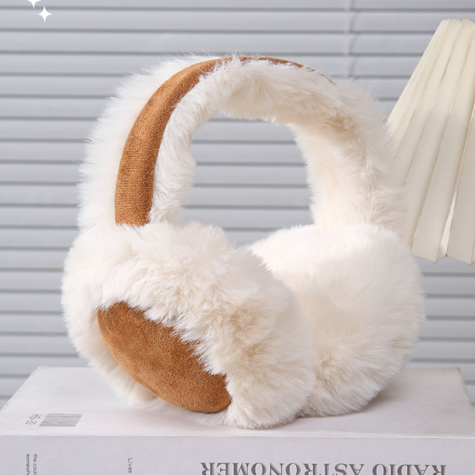 Earmuffs Foldable - Penutup Telinga Anti Angin Berbulu Hangat