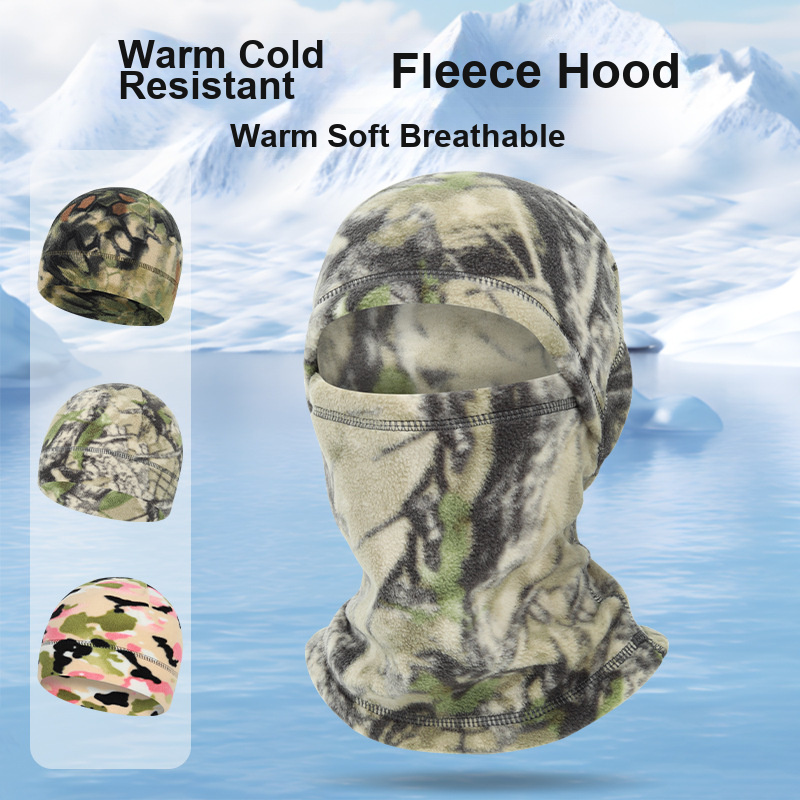 Neck Gaiter Fleece - Masker Wajah Termal Fleece Anti Angin