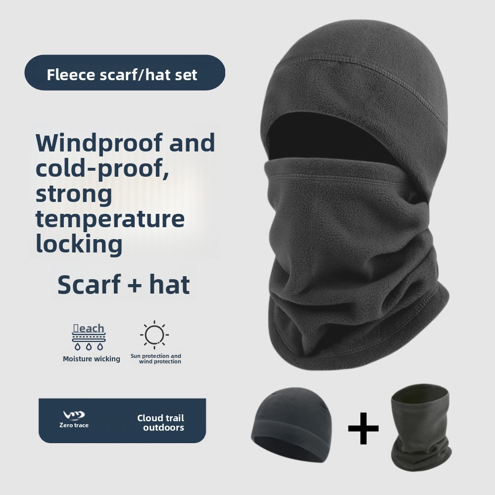 Topi Fleece Musim Dingin & Gug - Neck Gaiter Fleece ulasan dan harga