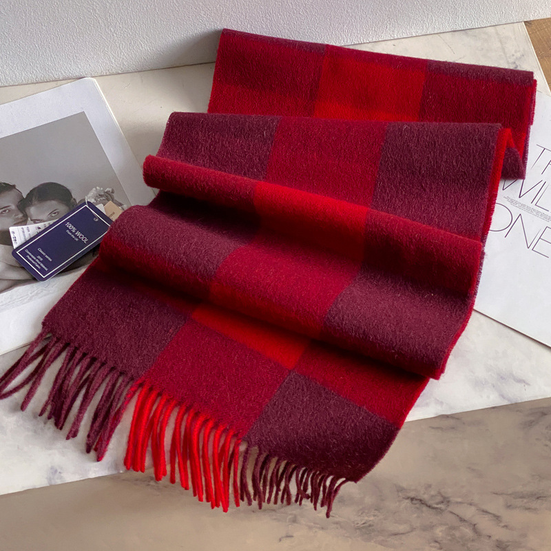 Syal Wol 100% Pria Wanita Musi - Wool Scarf Men ulasan dan harga