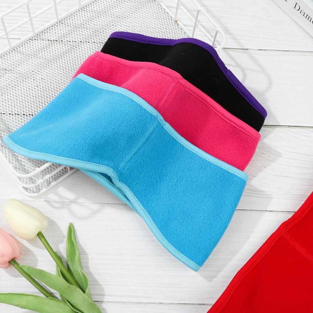 1 Buah Ikat Rambut Wanita Anak - Fleece Ear Warmer Band ulasan dan harga