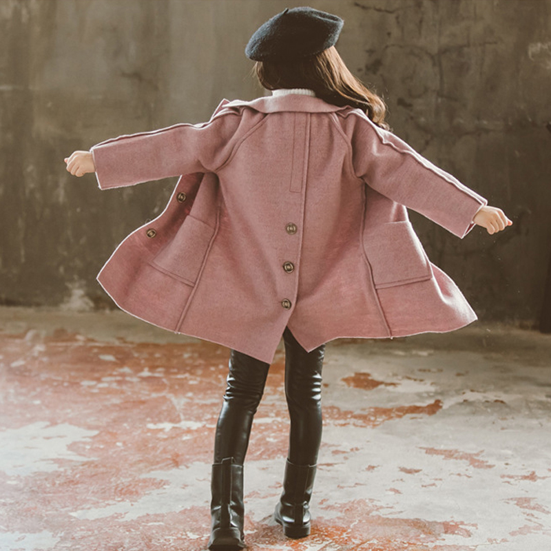 Jaket campuran wol imitasi ana - Wool Coat Peacoat ulasan dan harga