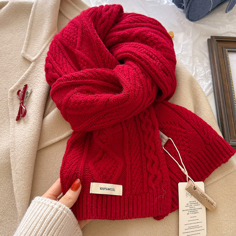 Syal Wol 100% Mewah Wanita Pri - Shawl Wrap Winter ulasan dan harga